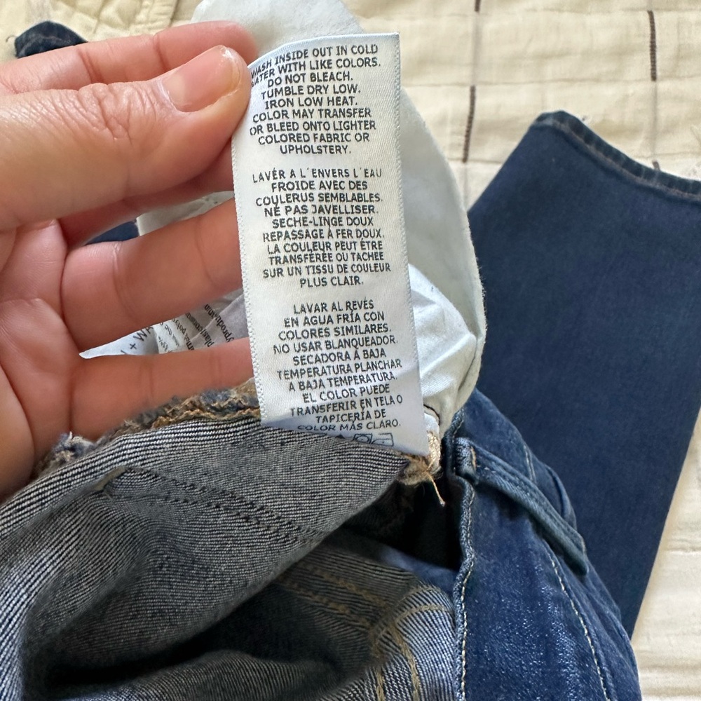 Frame Le High Straight Cobbert Rips Jeans - Picture 8 of 11